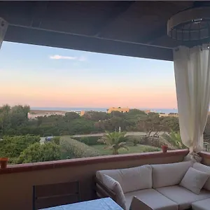 Appartamento Trilocale Vista Mare A 200mt Da La Pelosa